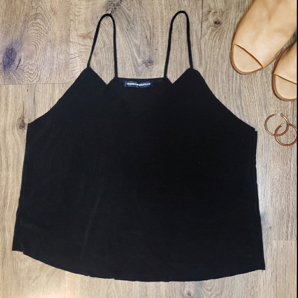 Brandy Melville V-Neck Loose Fit Crop Top Cami